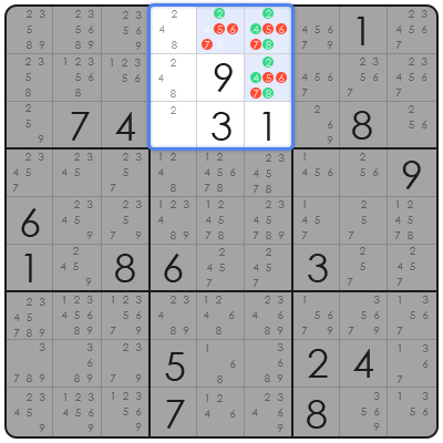 sudoku xy chain